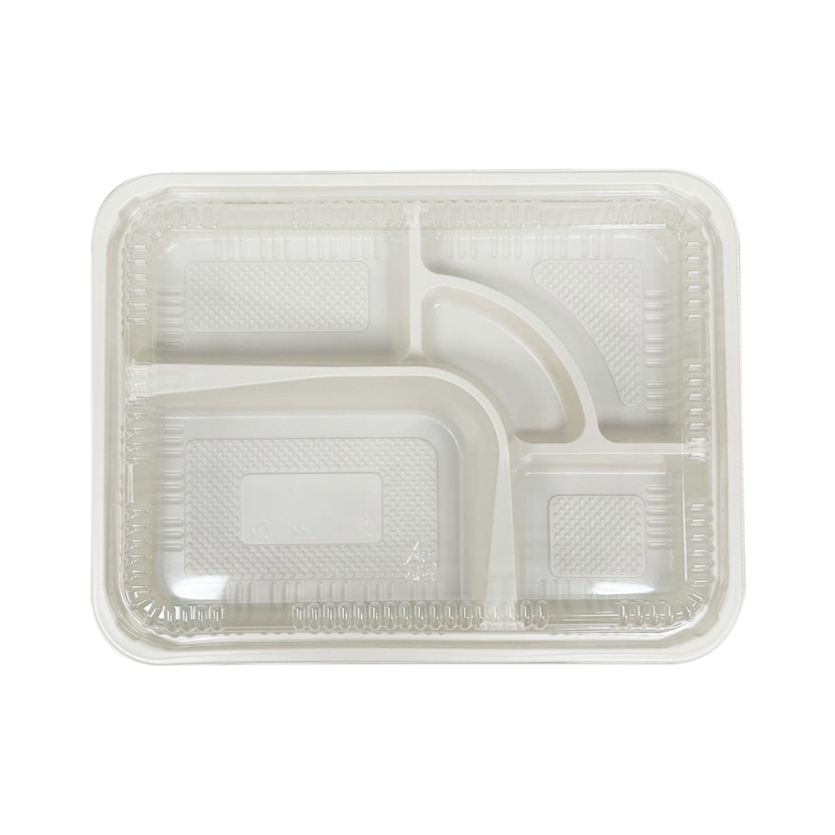 SZ-306 Bento Box With Clear Lid, 200 Set/CS
