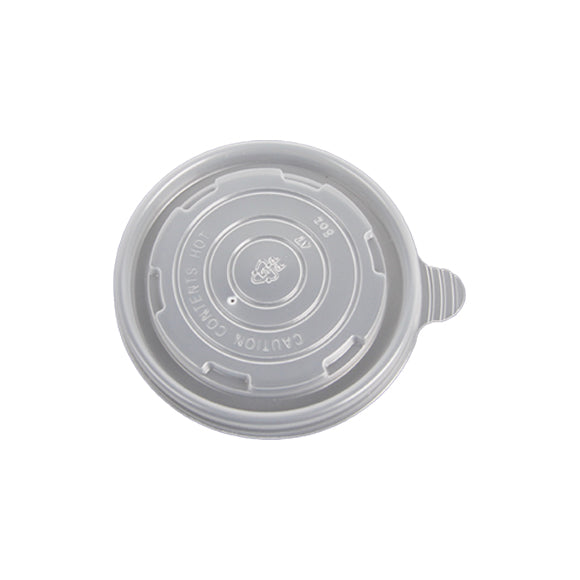 PP Vented Lid For 8oz Paper Soup Cup - 500/Case