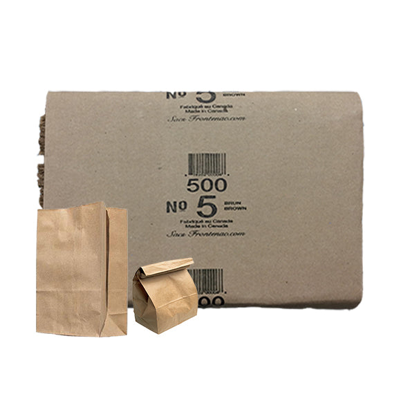 5LB Single Kraft Bag - 500'/BD