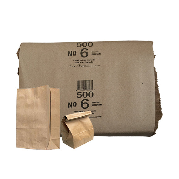 6LB Single Kraft Bag - 500'/BD