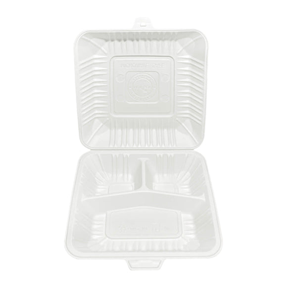 NG-073  3-Compartment Hinged Clamshell - 150/CS