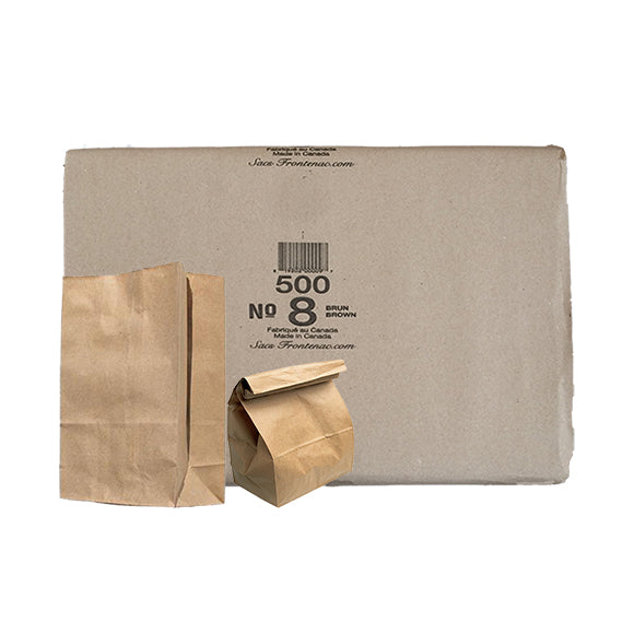 8LB Single Kraft Bag - 500'/BD