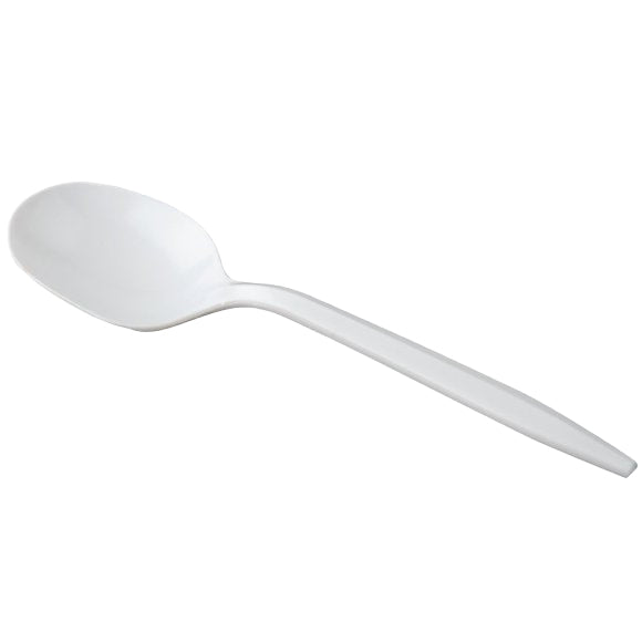 25S Plastic Spoon - 1000/Case