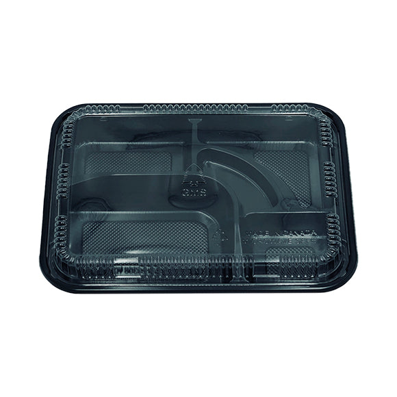 SZ-306 Bento Box With Clear Lid, 200 Set/CS 3