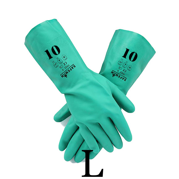 #10 Large Green Nitrile Glove  - 12Pairs/Bag