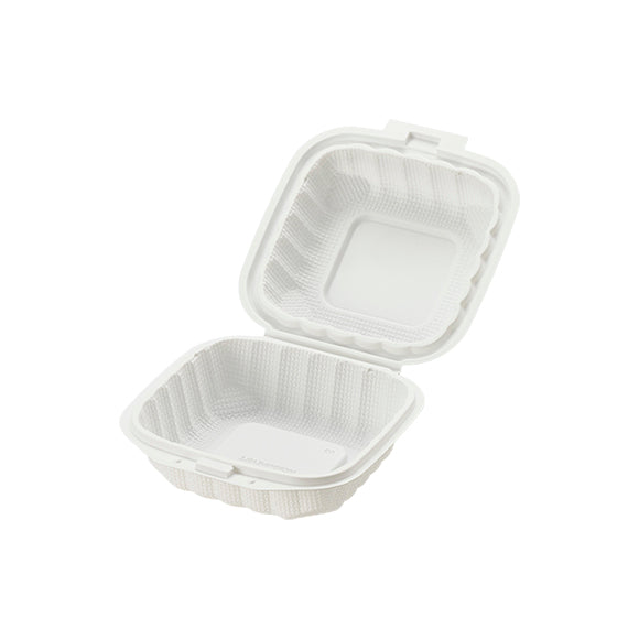 5" MFPP 1-Compartment Hinged Clamshell - 250/CS