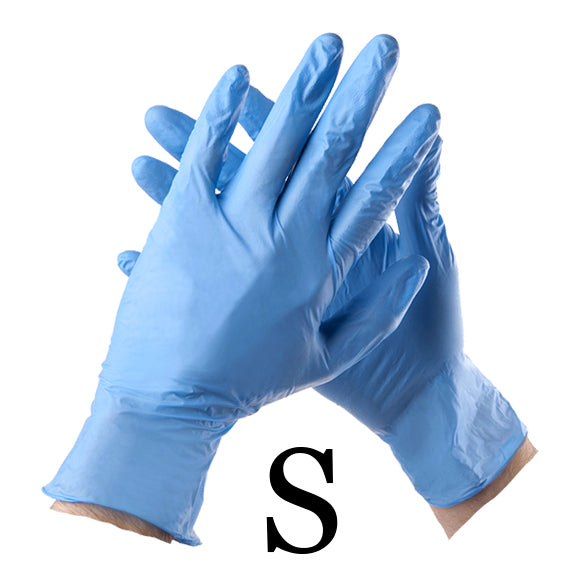 Small Size Blue Nitrile Gloves - 10*100'/Box
