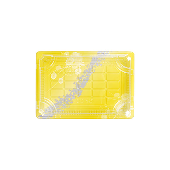SZ-08 Sushi Tray With Clear Lid - 165*114*50mm - 400Set/CS 4
