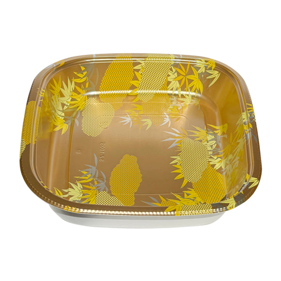 SZ-300S Square Party Tray With Clear Lid, 60Set/Case